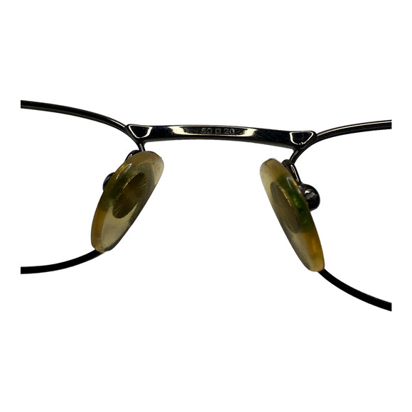 Persol 2154-V‎ Eyeglasses Frames Brown Metal Square Men\'s Eyeglasses H3227 main image 6